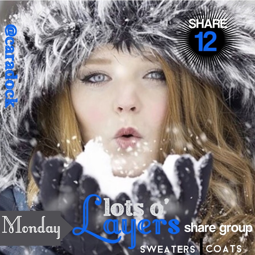 CLOSED 🧶 MONDAY Lots  O’Layers Sweaters/Coats